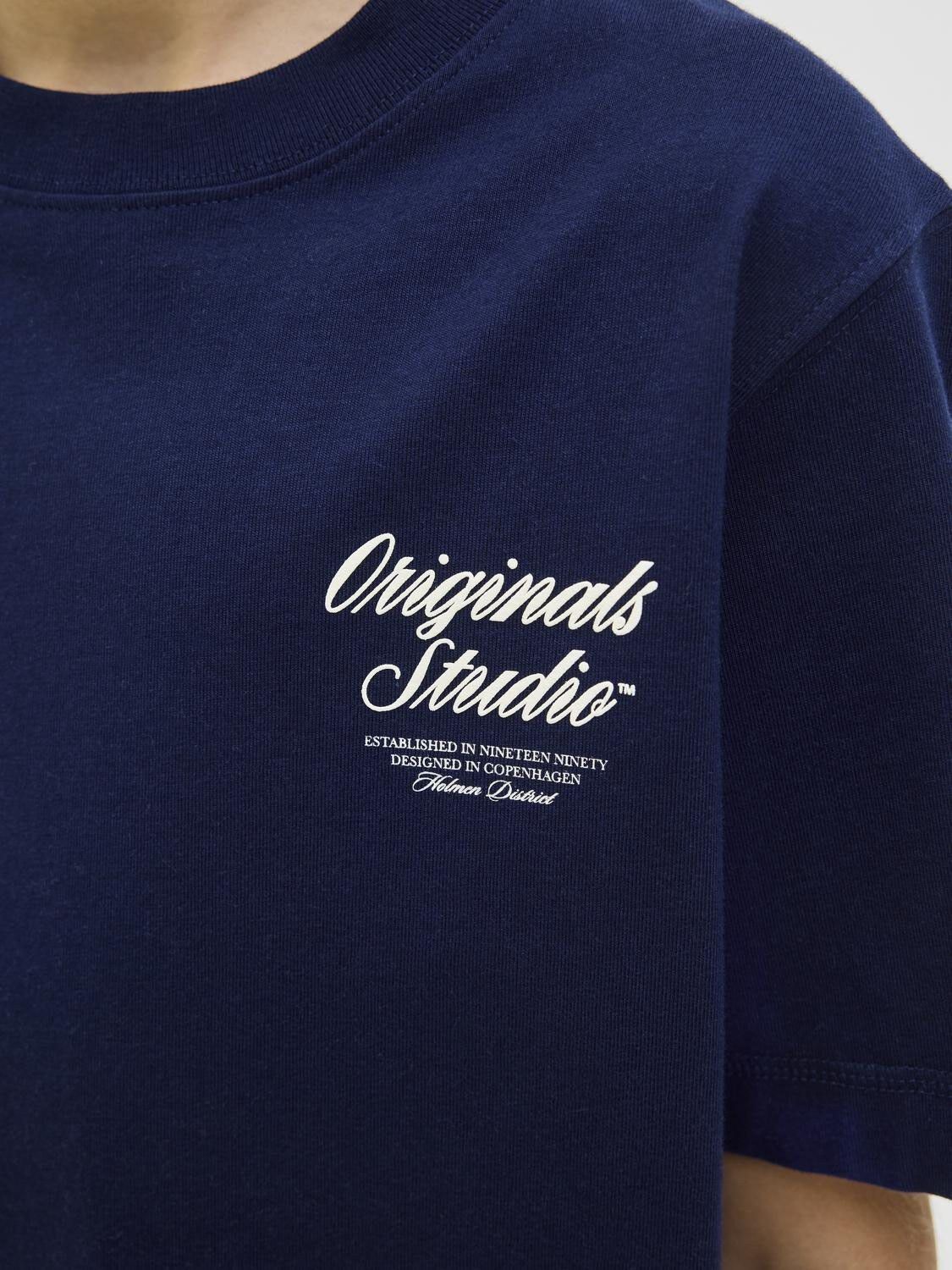 JORNORREBRO TYPO TEE SS CREW NECK S