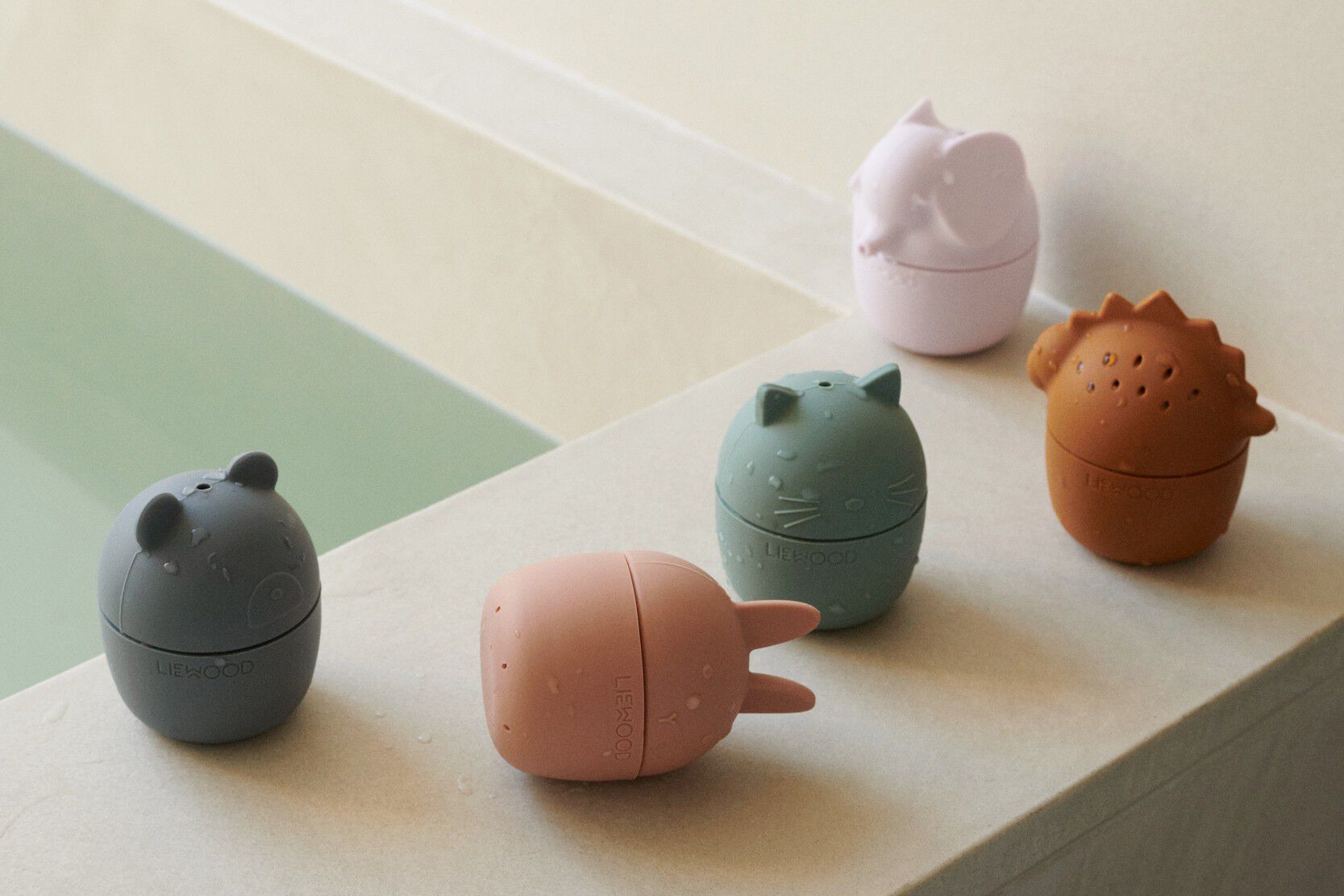 Gaby Bath Toys 5-pack