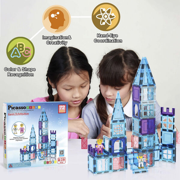 Picasso Tiles 72 pc Ice W