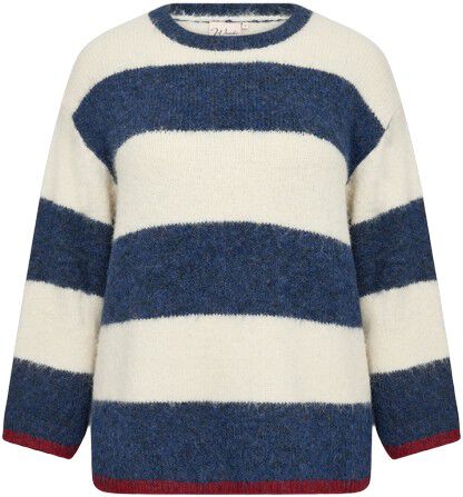 Curvy WA-JOLIE 1 Pullover Bl&aring;