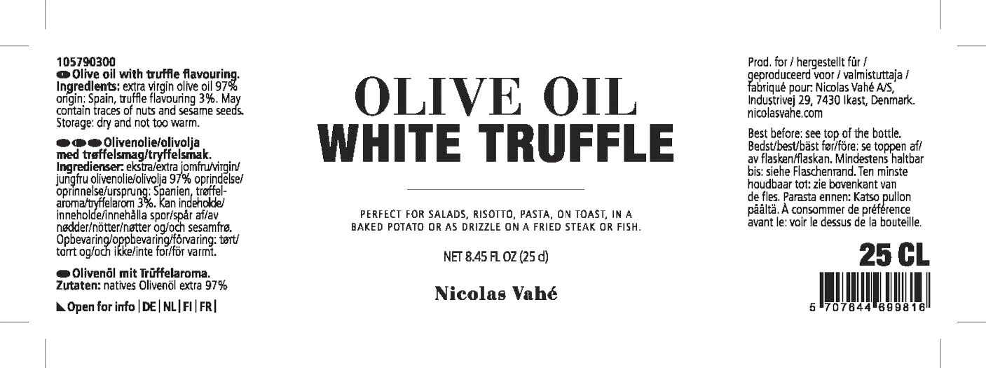 Virgin Olive Oil - Hvid Tr&oslash;ffel, 25 cl.