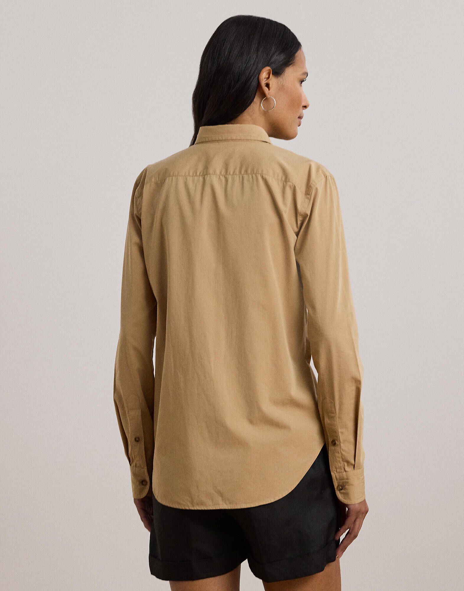 Relaxed Fit Featherweight Cotton Shirt