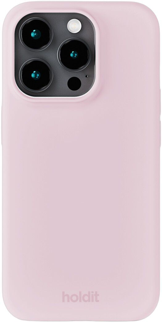 Silicone Case iPhone 15 Pro Pale Pink
