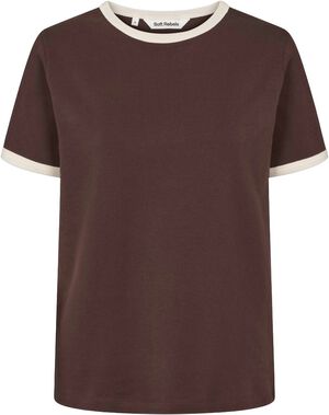 SRHella Contrasted O-neck Top GOTS