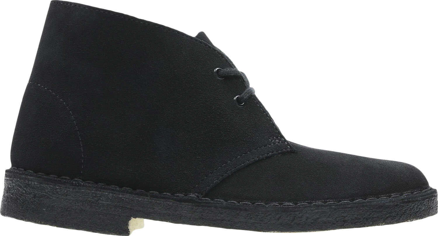 Desert Boot. Black Sde, D, 4