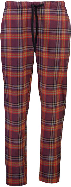Checked brushed pyjama pants