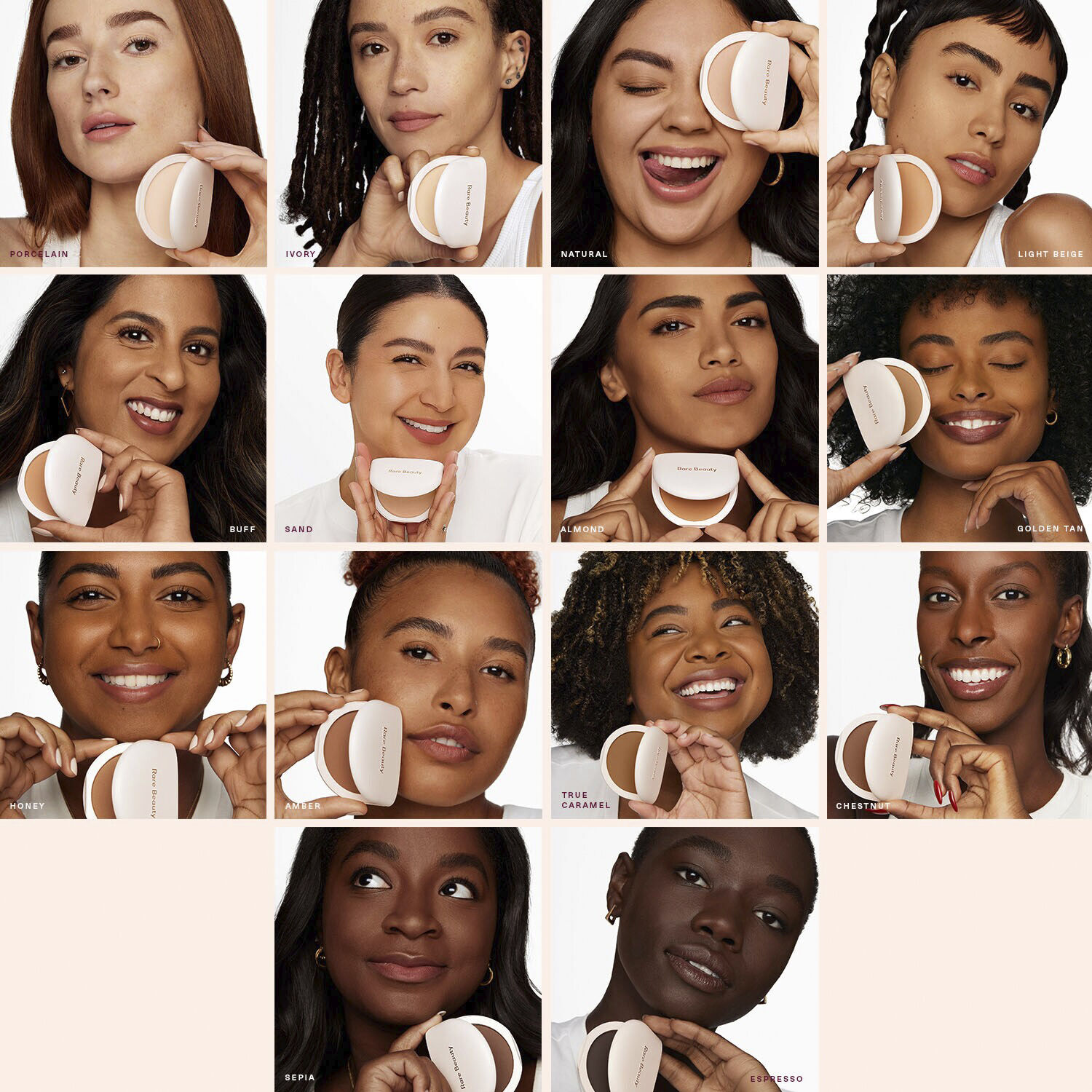 Tinted Pressed Powder - Tonet, fast pudder