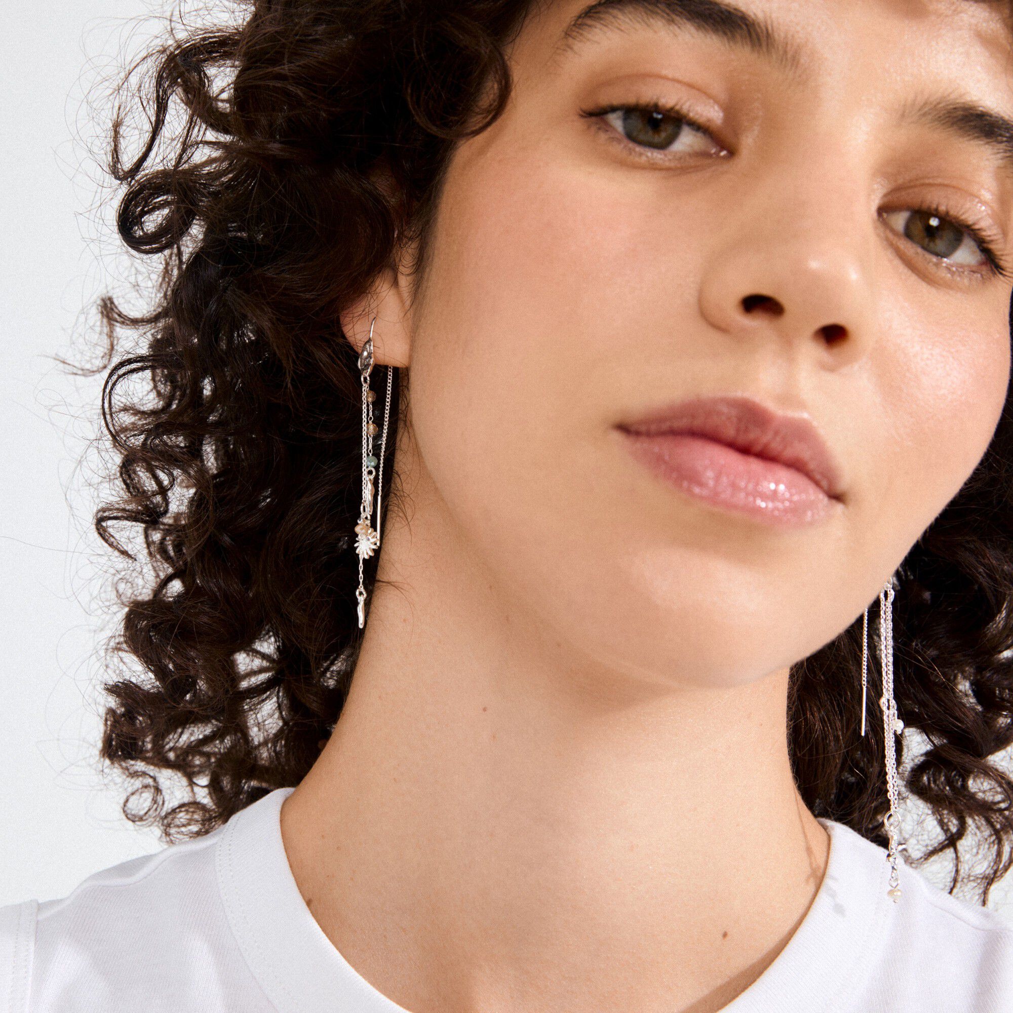 PRISM earrings silver-plated