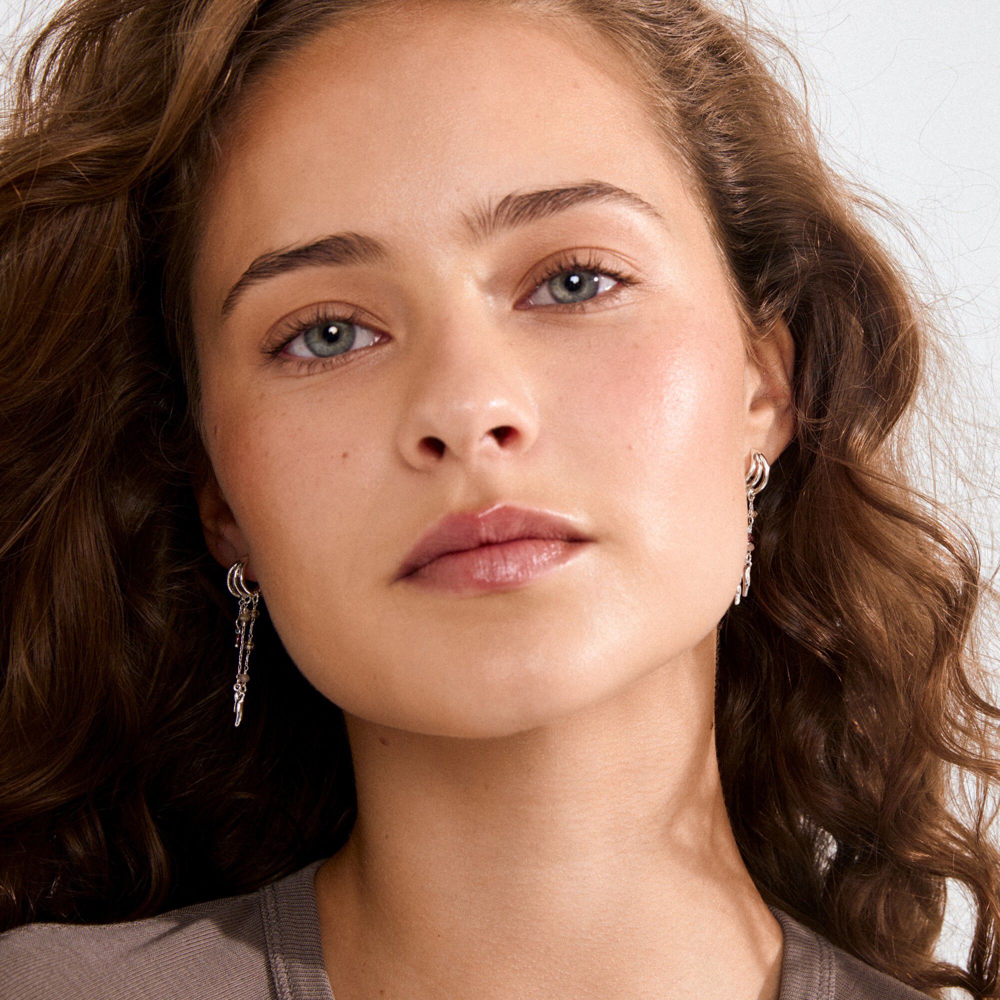 MORIN earrings silver-plated