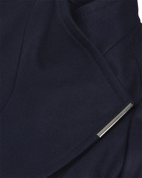 ROSEIKA Midi Length Double Breasted