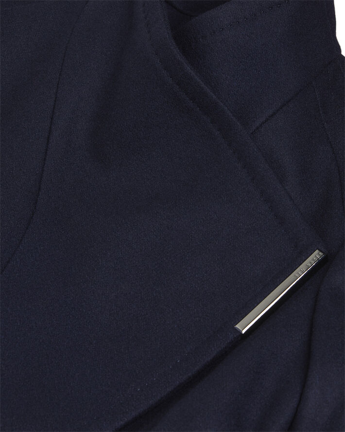 ROSEIKA Midi Length Double Breasted