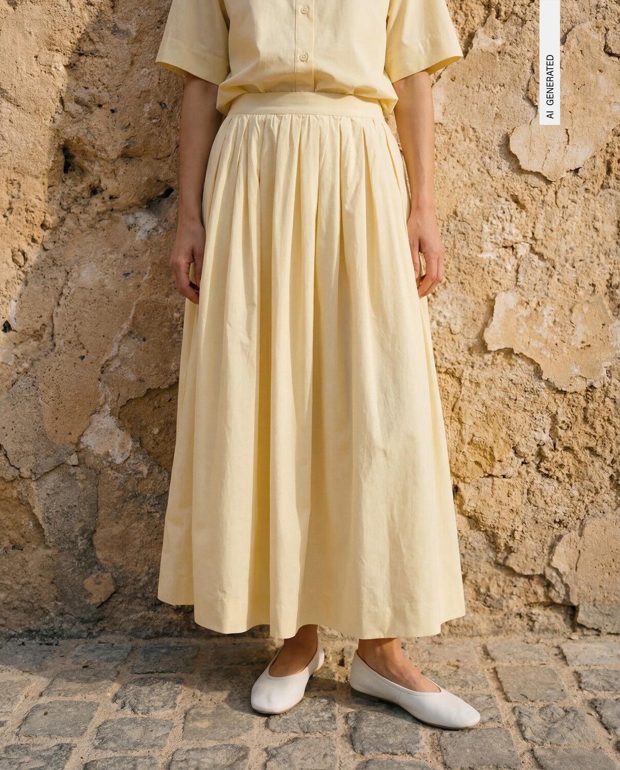 OBJPAIGE HW SKIRT REP