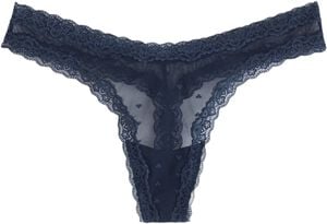 Stringtruse i myk blonde med lav mi