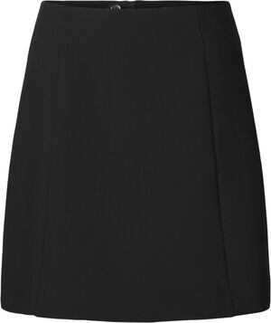 SLFRITA MW SHORT SKIRT BLACK NOOS