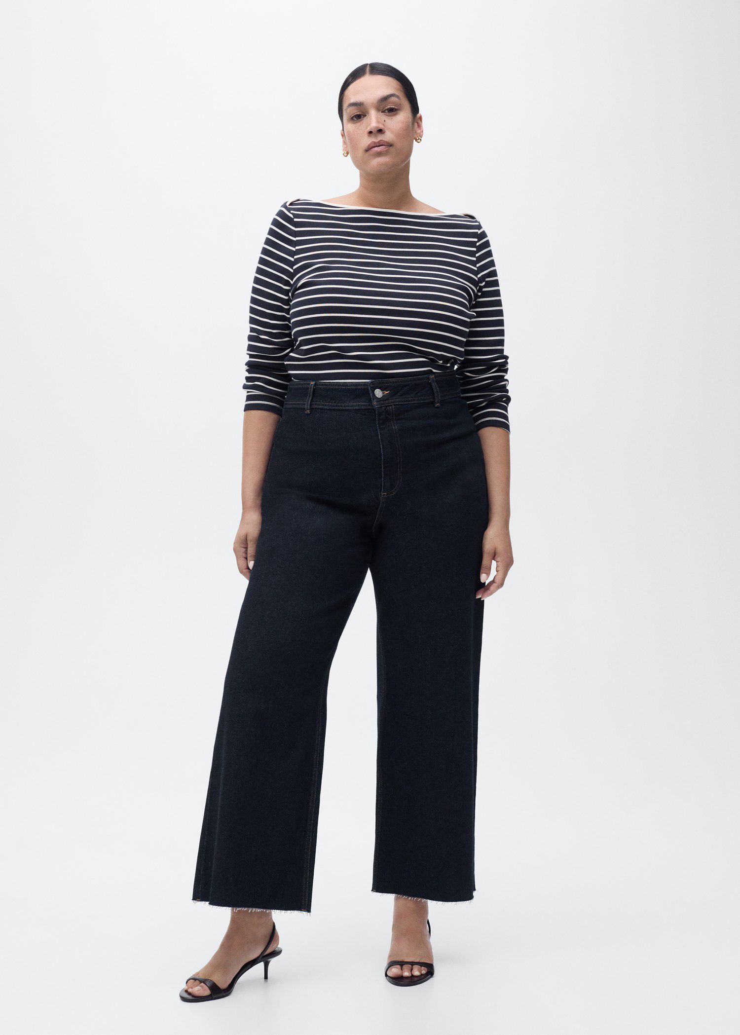 Catherin culotte high-rise jeans