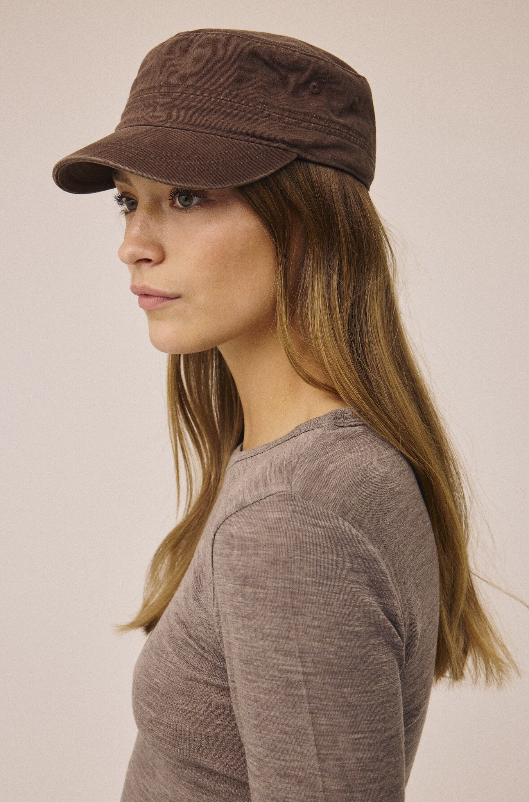 Vintage Wash Cadet Cap GOTS