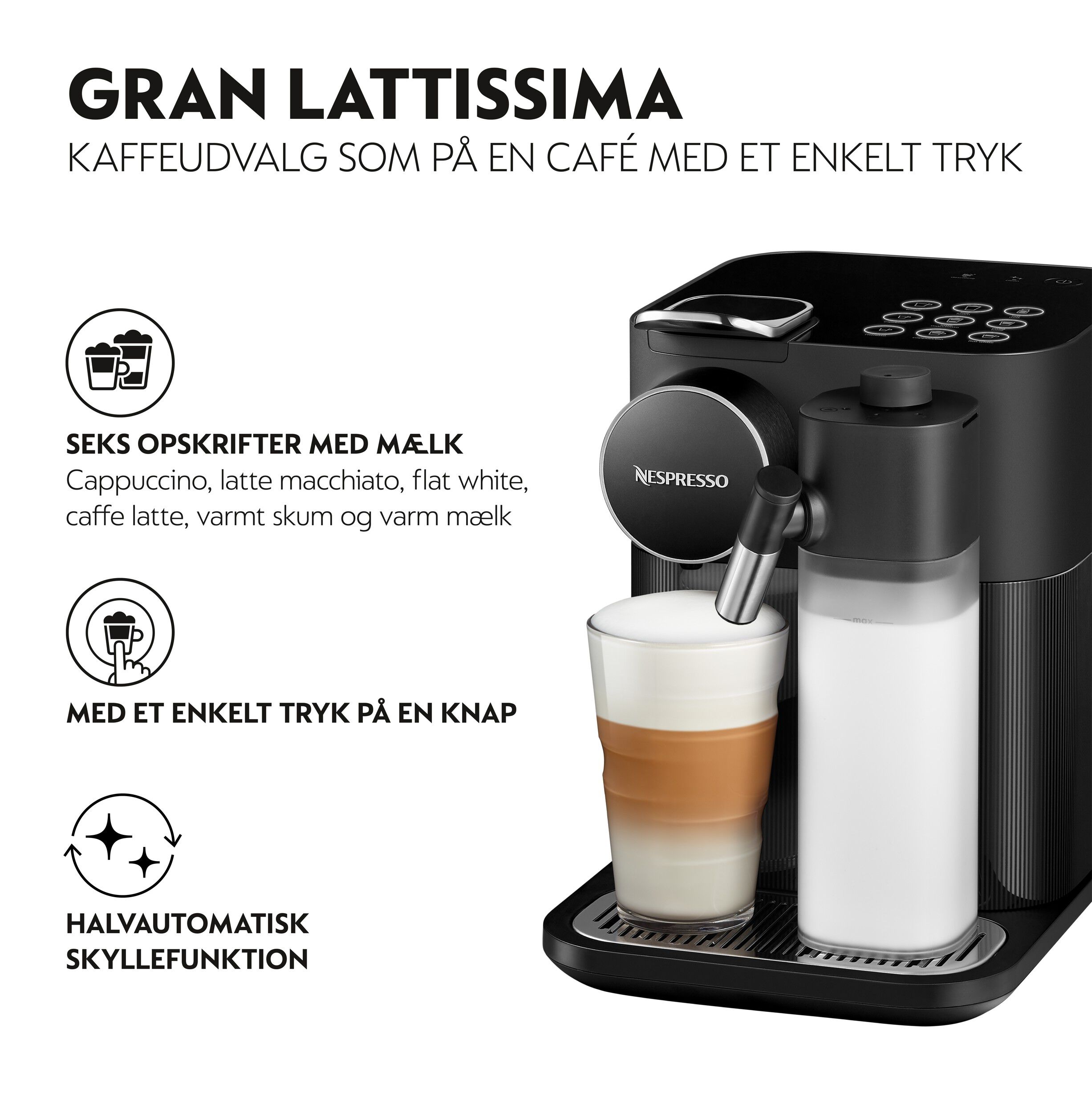 Gran Lattissima Black