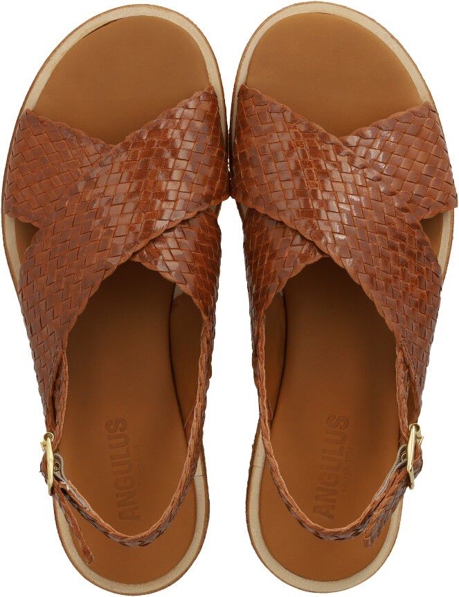H&aring;ndflettet klassisk krydssandal