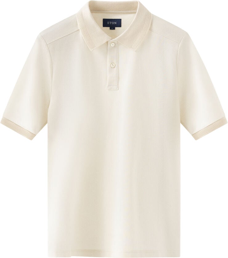 Off-White Pique Polo Shirt