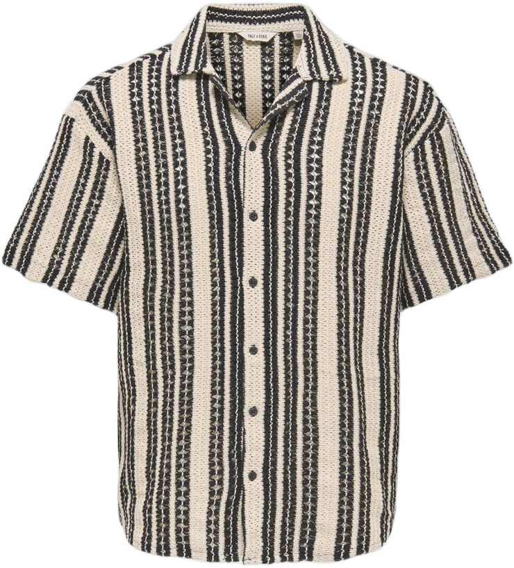 ONSDANI CROCHET SS SHIRT