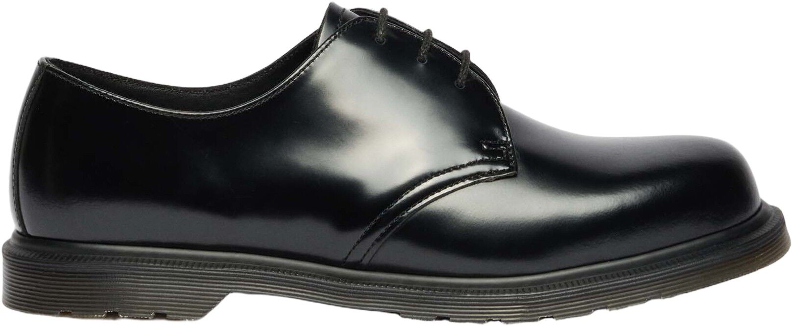 Mayfare Shoe Black Polished Smooth