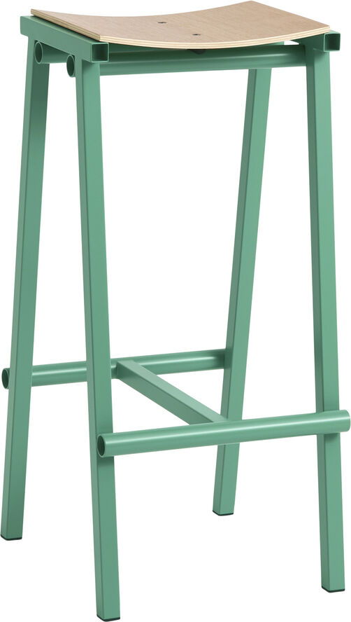 Taburete 8 Bar stool High Soft jade