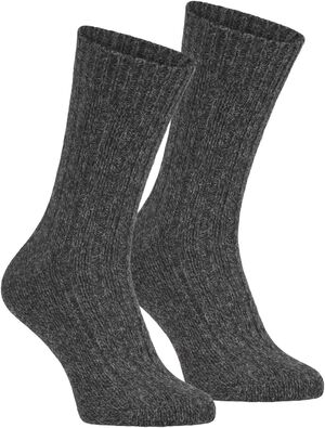 Raggsocka Strik Str&oslash;mper 2 par