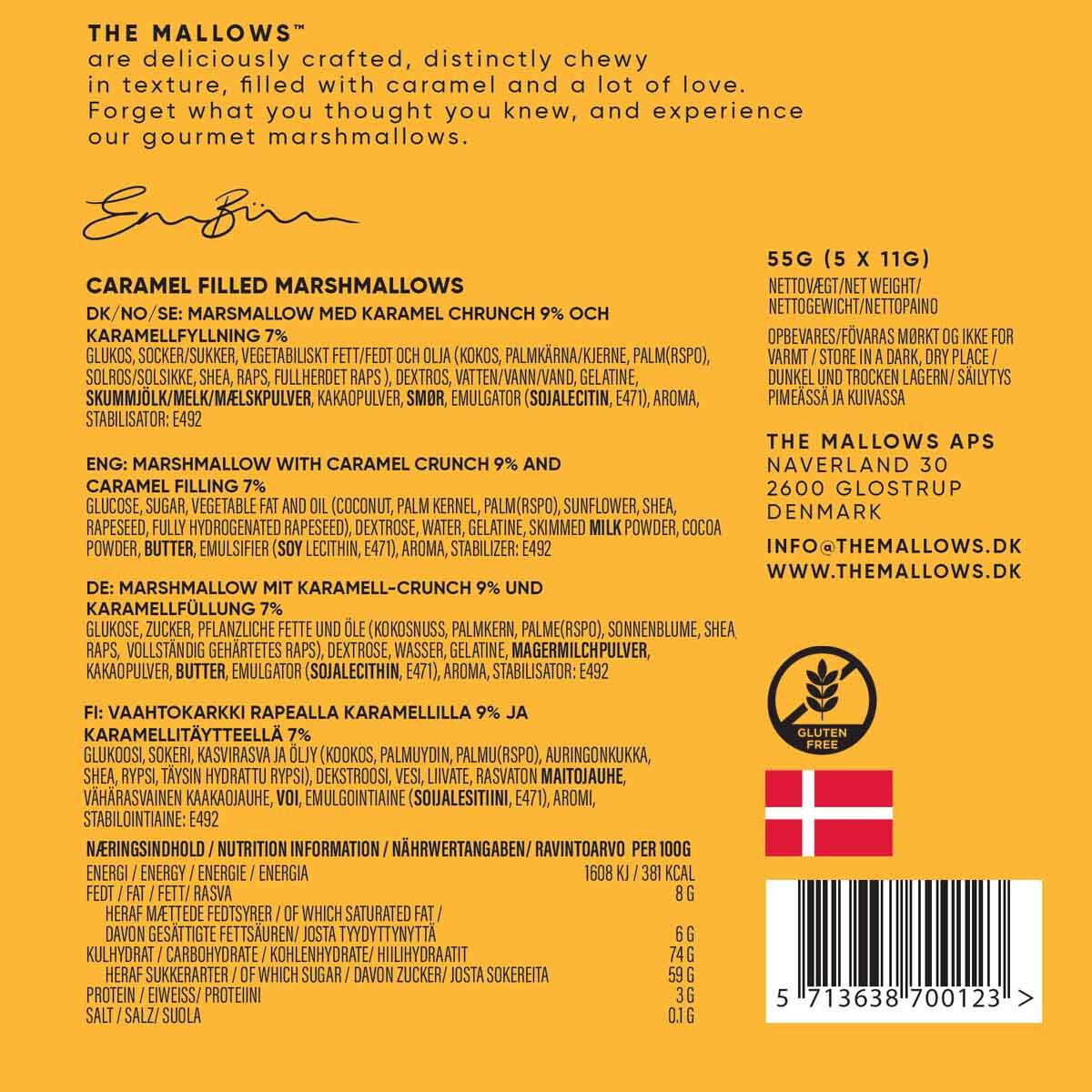 Caramel Filled Mallows + Crunchy Toffee