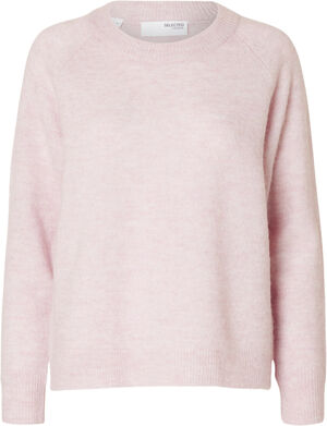 SLFLULU LS ALPACA BLEND KNIT O-NECK NOOS