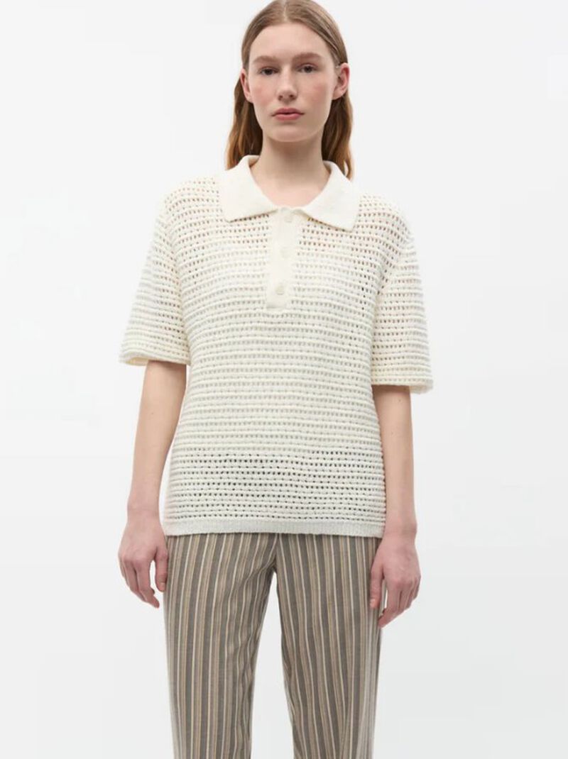 Ensofs Ss Polo Knit
