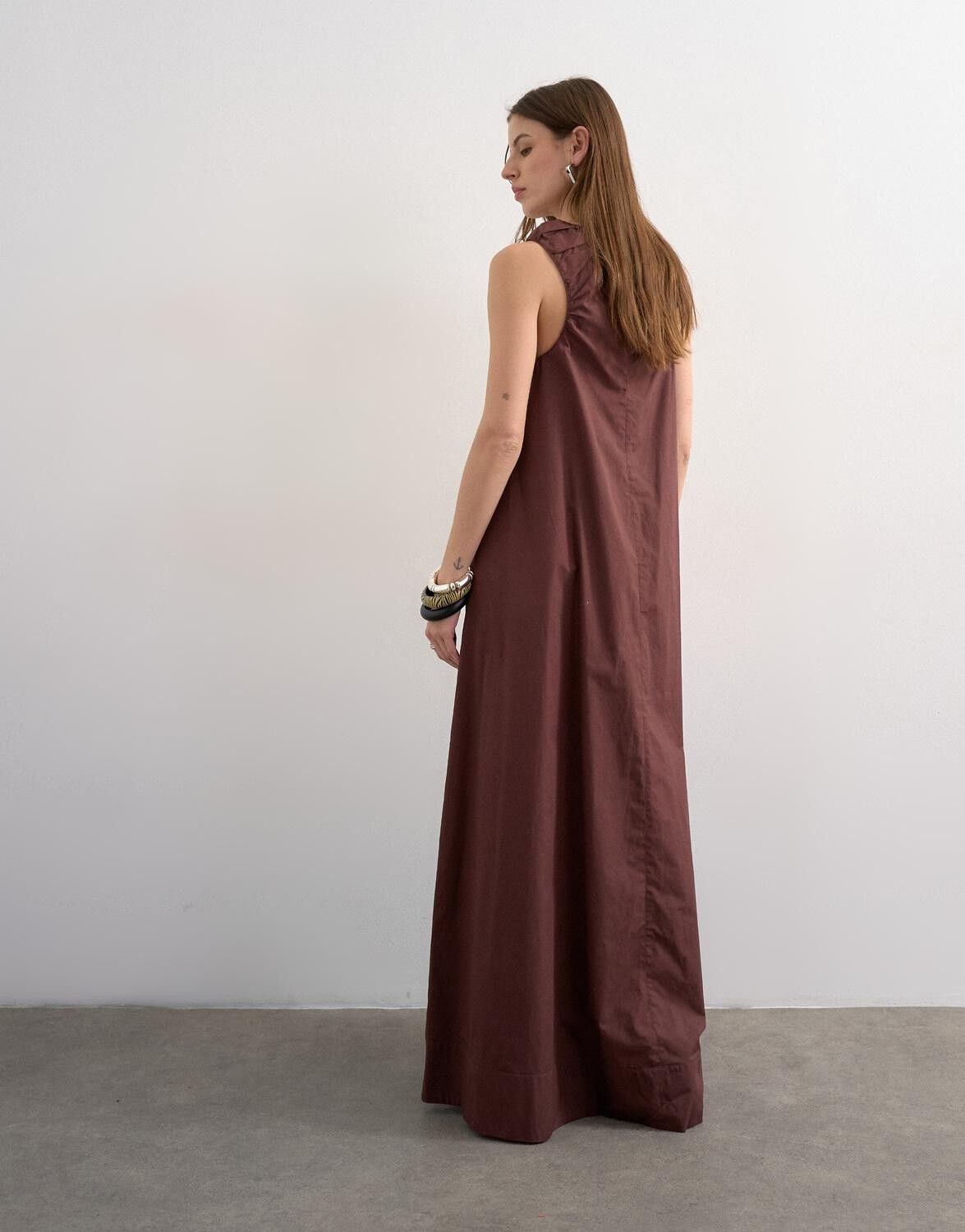 TSRUNI SL MAXI DRESS WVN