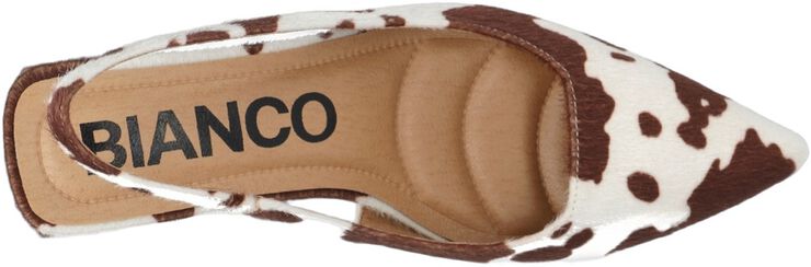 BIAMARALYN Slingback Smooth Faux Leather