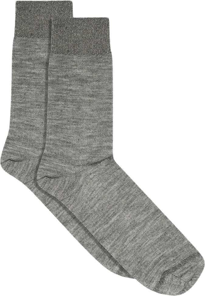 Erina wool rib socks