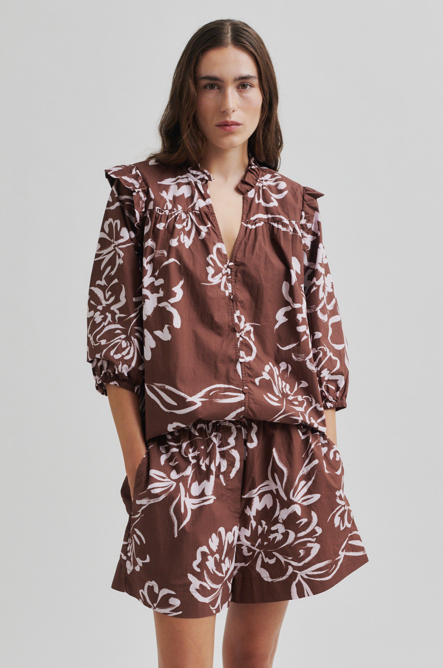 Kort&aelig;rmede bluser