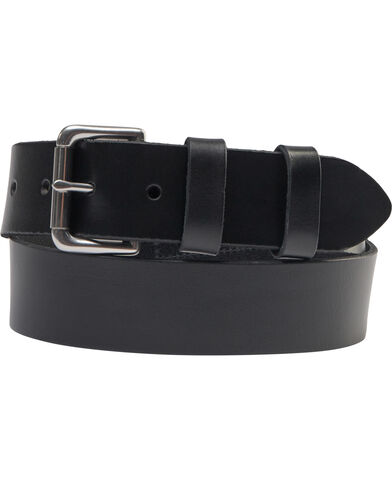 Leather Roller Buckle Belt