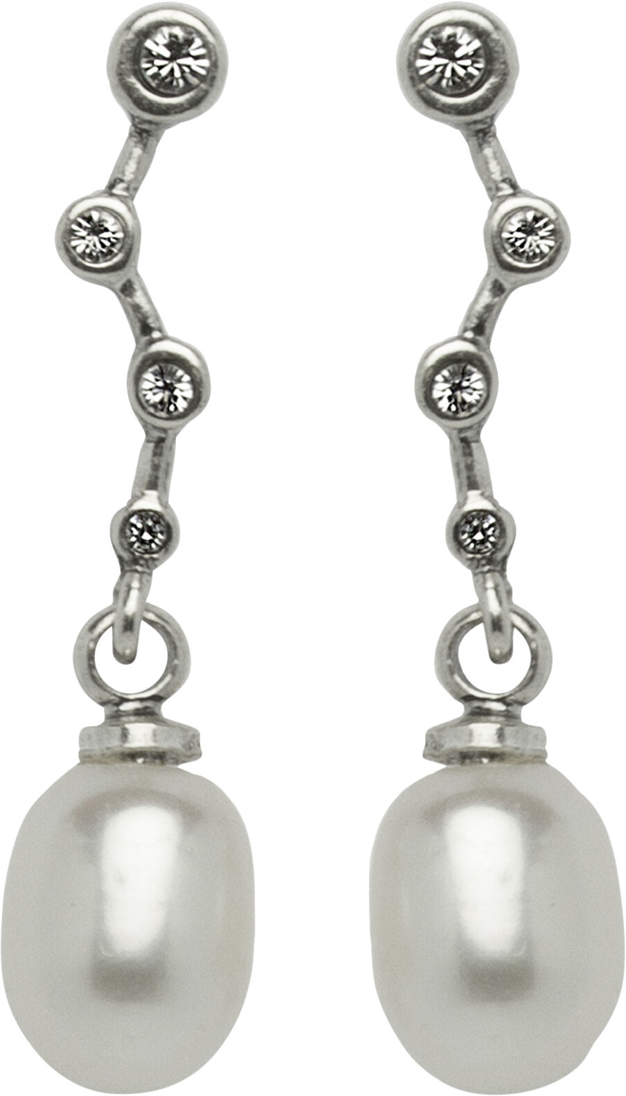 Konstellation perle&oslash;restikker. M&aring;l: 2. 7 x 0. 7 cm