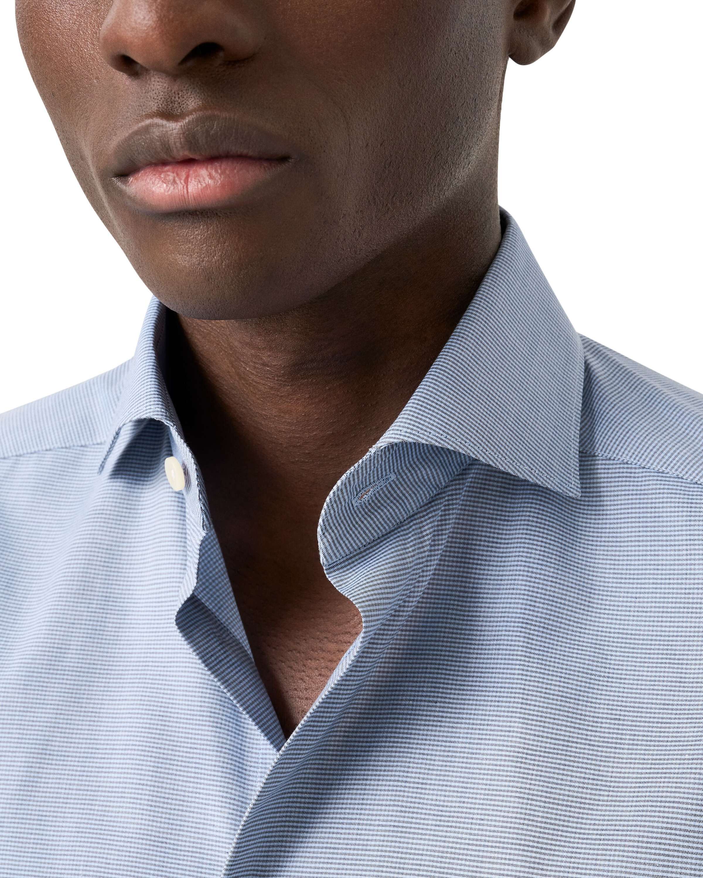 Contemporary Fit Micro Check Twill Shirt