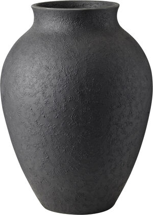 Knabstrup vase, antracitgrå, 27 cm