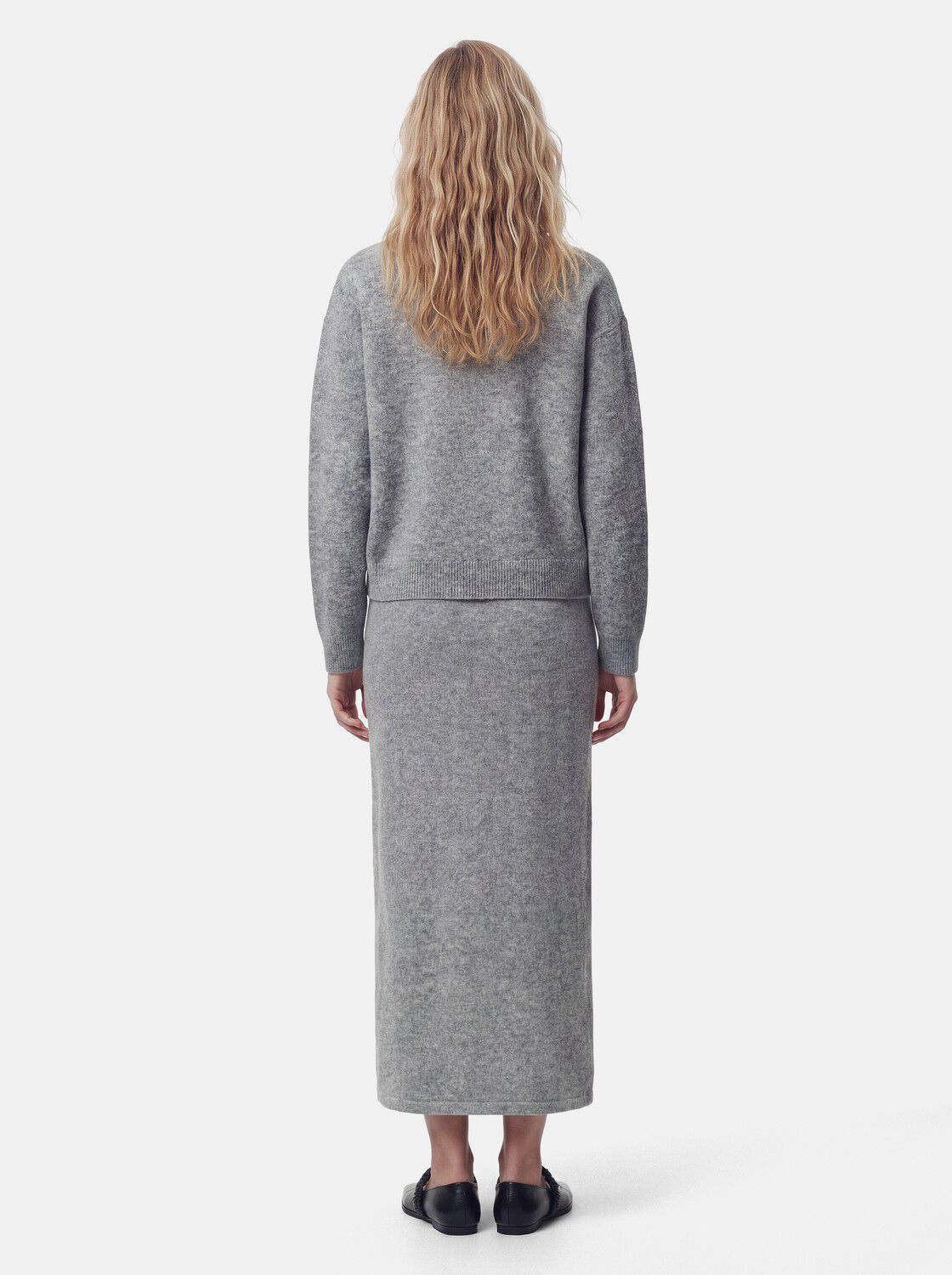 Pcsally Mw Ankle Skirt Knt Cp Bc