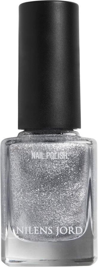 Nail Polish Silver Glitter