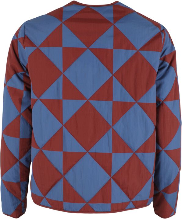 Daneland AOP Thermo Jacket Dk Brick/Warm Blue DIAMETRIC