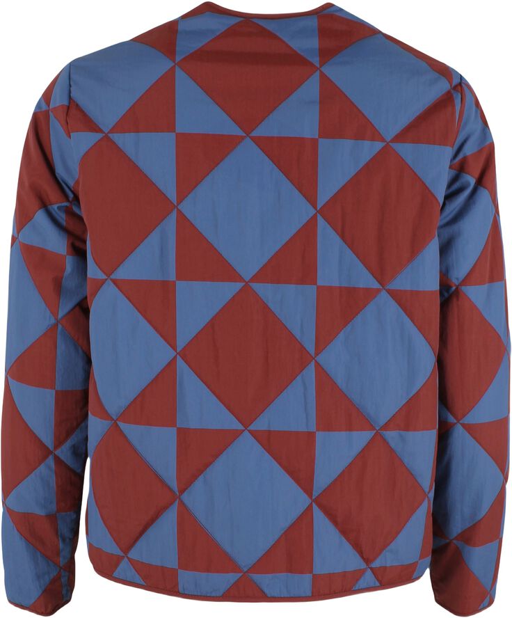 Daneland AOP Thermo Jacket Dk Brick/Warm Blue DIAMETRIC