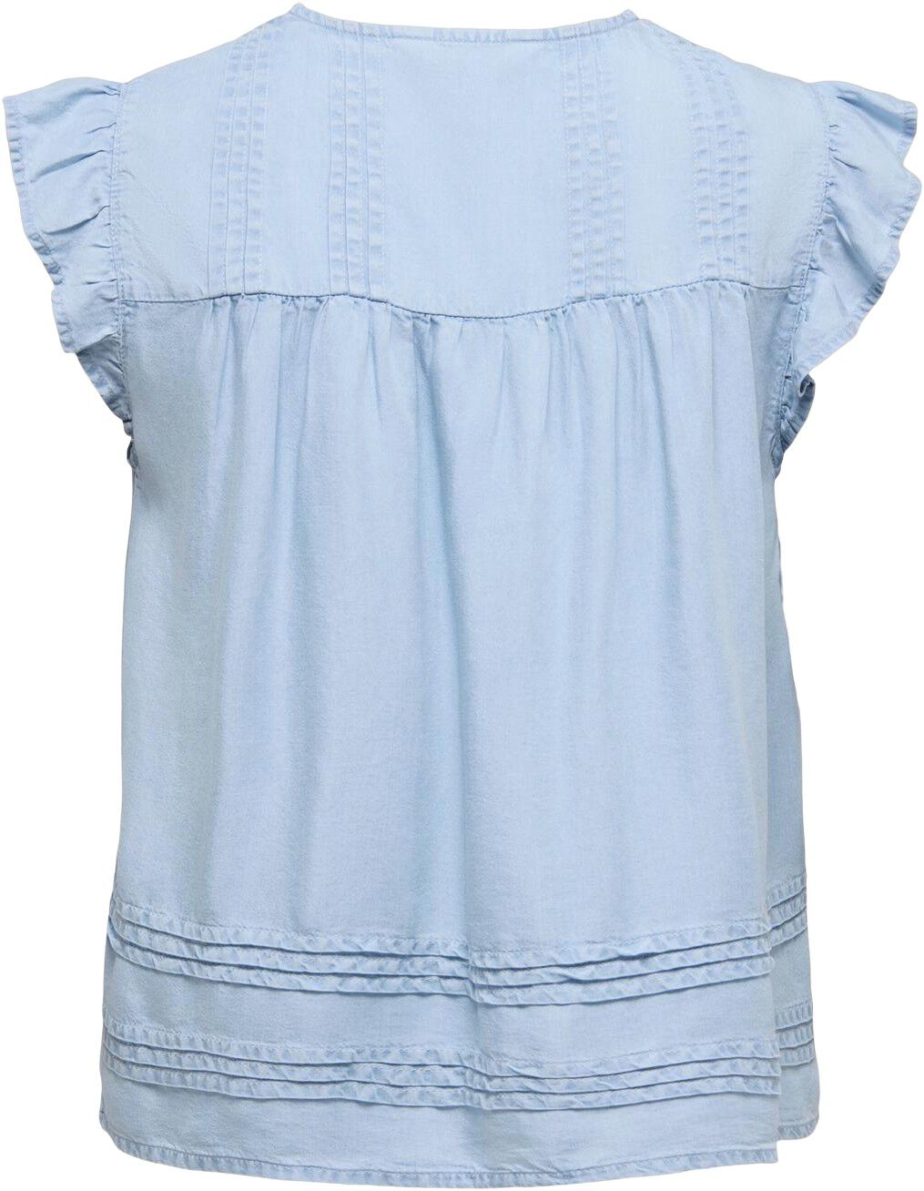 ONLCHARIS LIFE SL TIE NECK TOP WVN