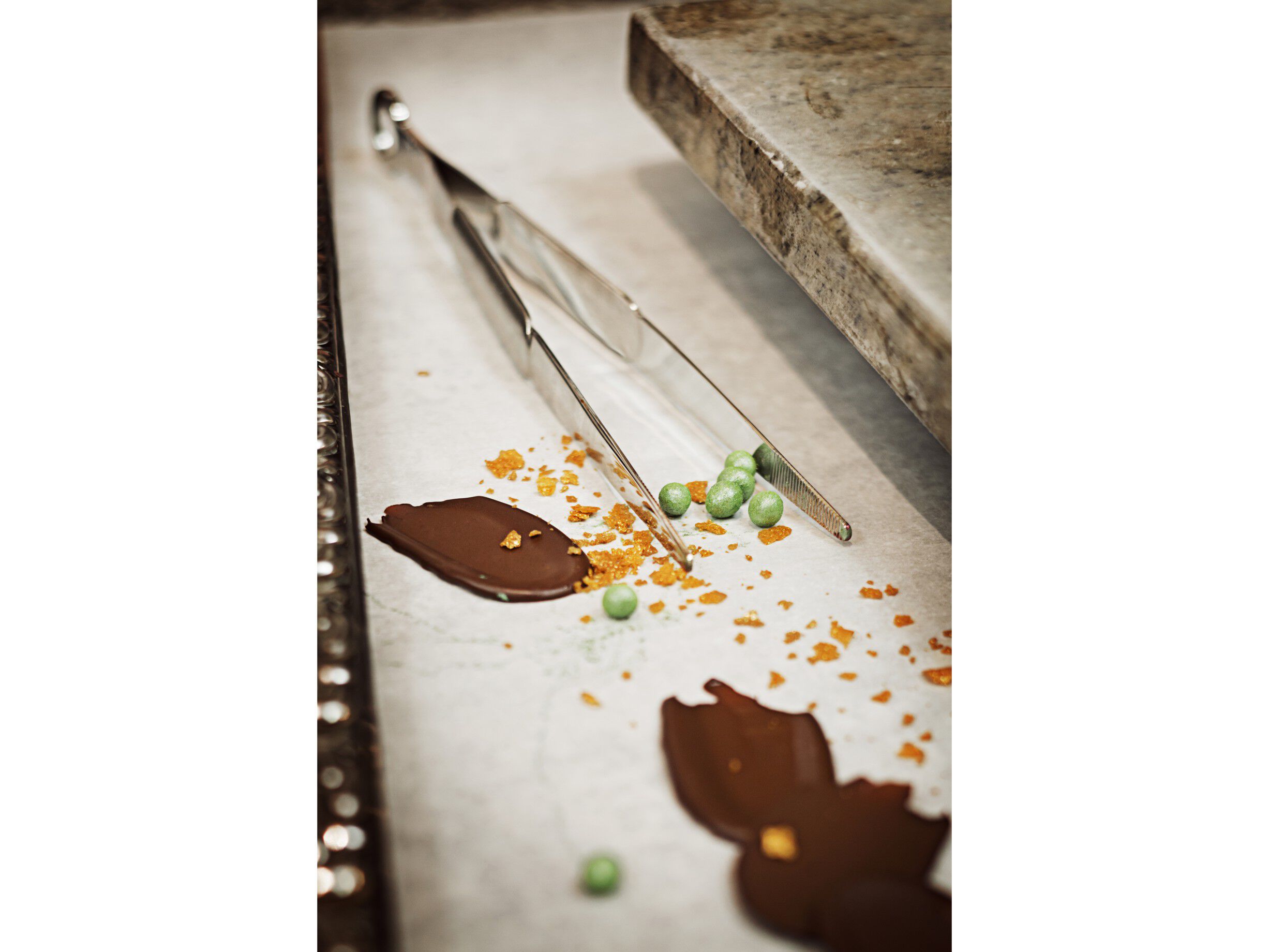 Stegepincet/madpincet 18 cm St&aring;l