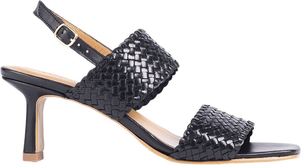 Sandal med h&aelig;l