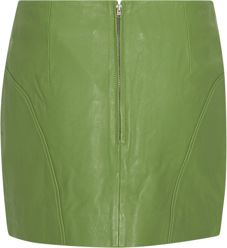 Leather Mini Skirt