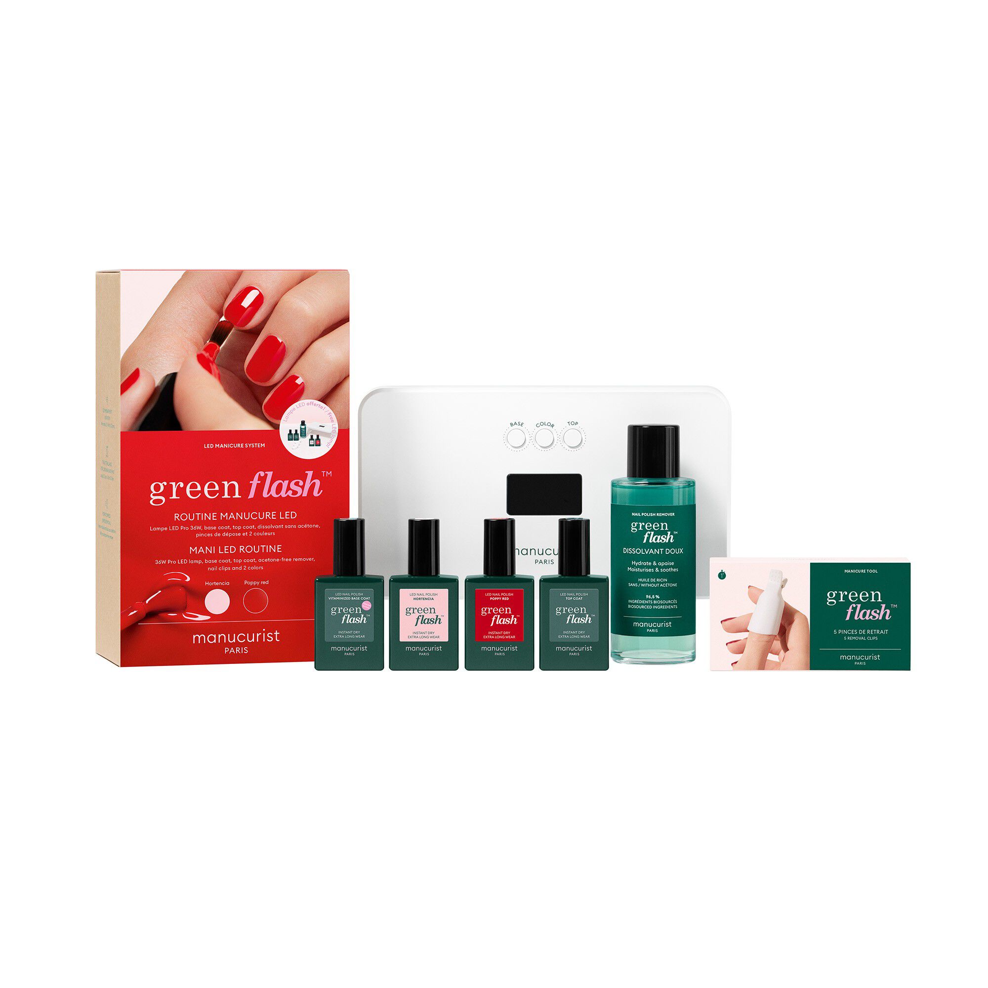 Flash Discovery Kit 36W LED + Hortencia & Poppy Red