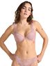Malva push-up-bh med blonder