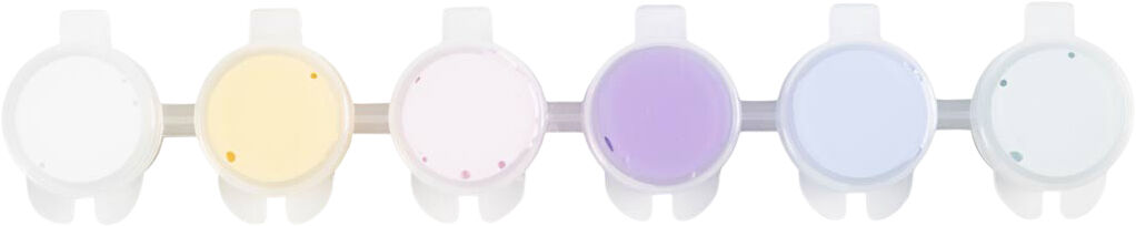 Plus Color Hobbymaling, pastelfarver, 6x5ml.