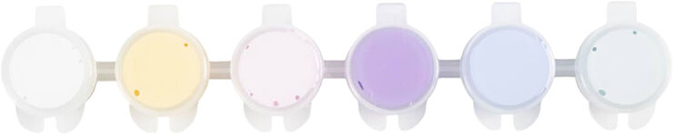 Plus Color Hobbymaling, pastelfarver, 6x5ml.